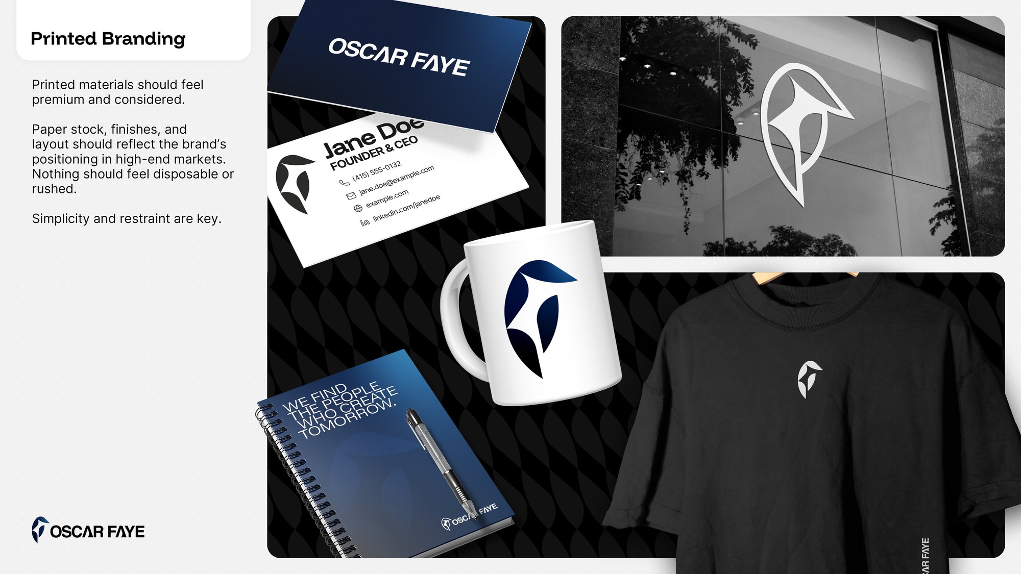 Oscar Faye Brand Guidelines