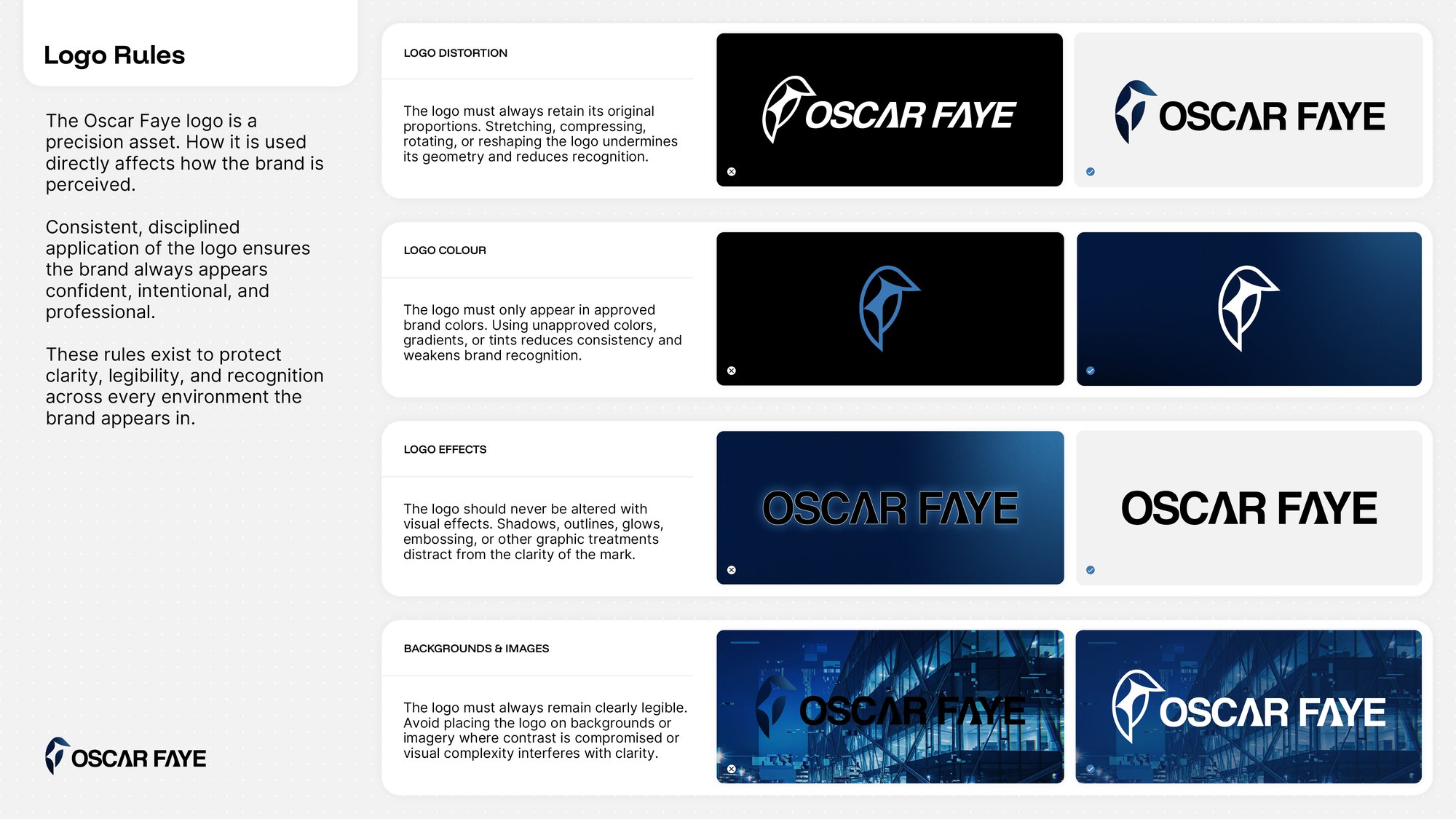 Oscar Faye Brand Guidelines