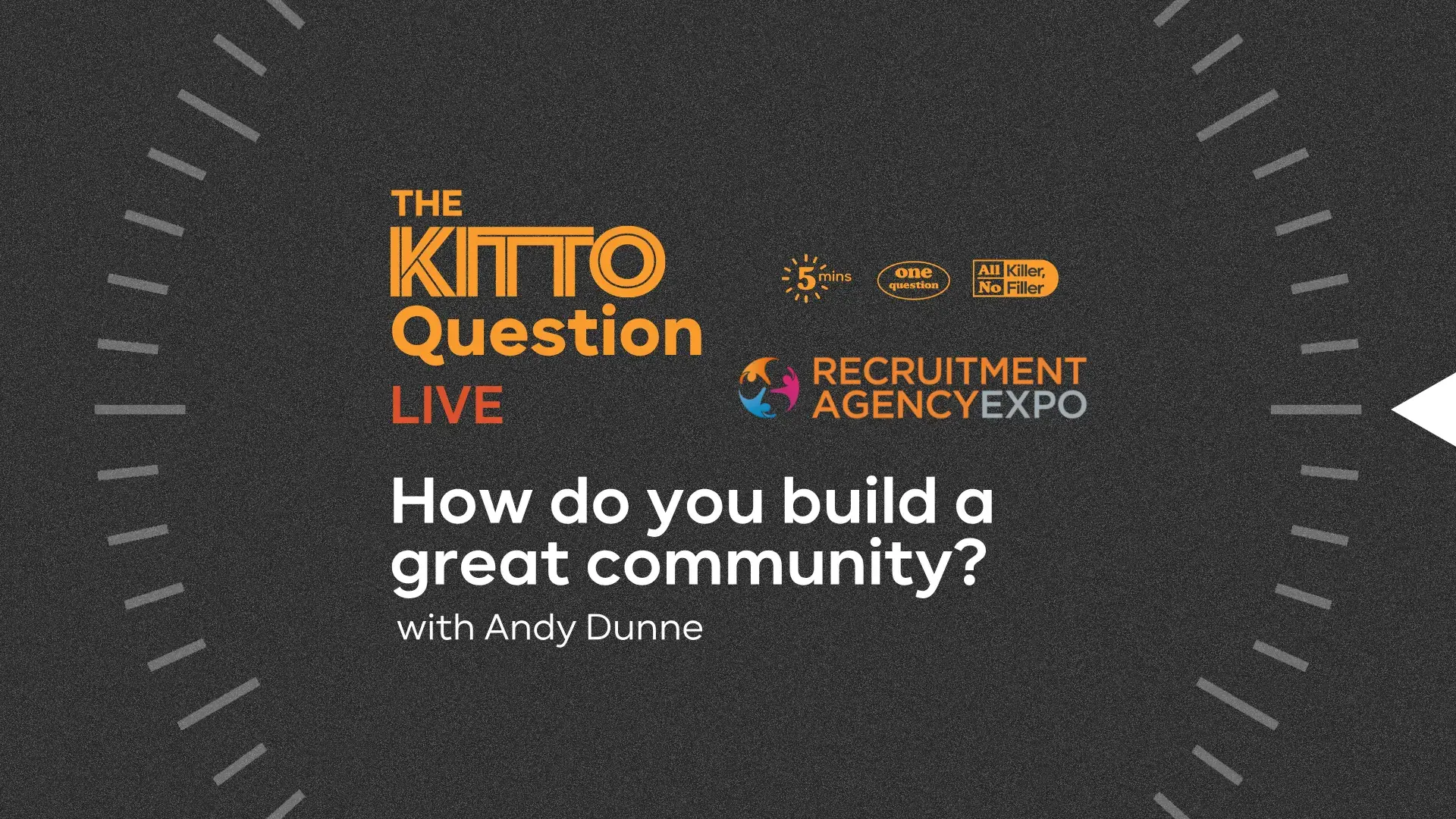 S1 E6: How Do You Build a Great Community? - Andy Dunne (Live at RecExpo)