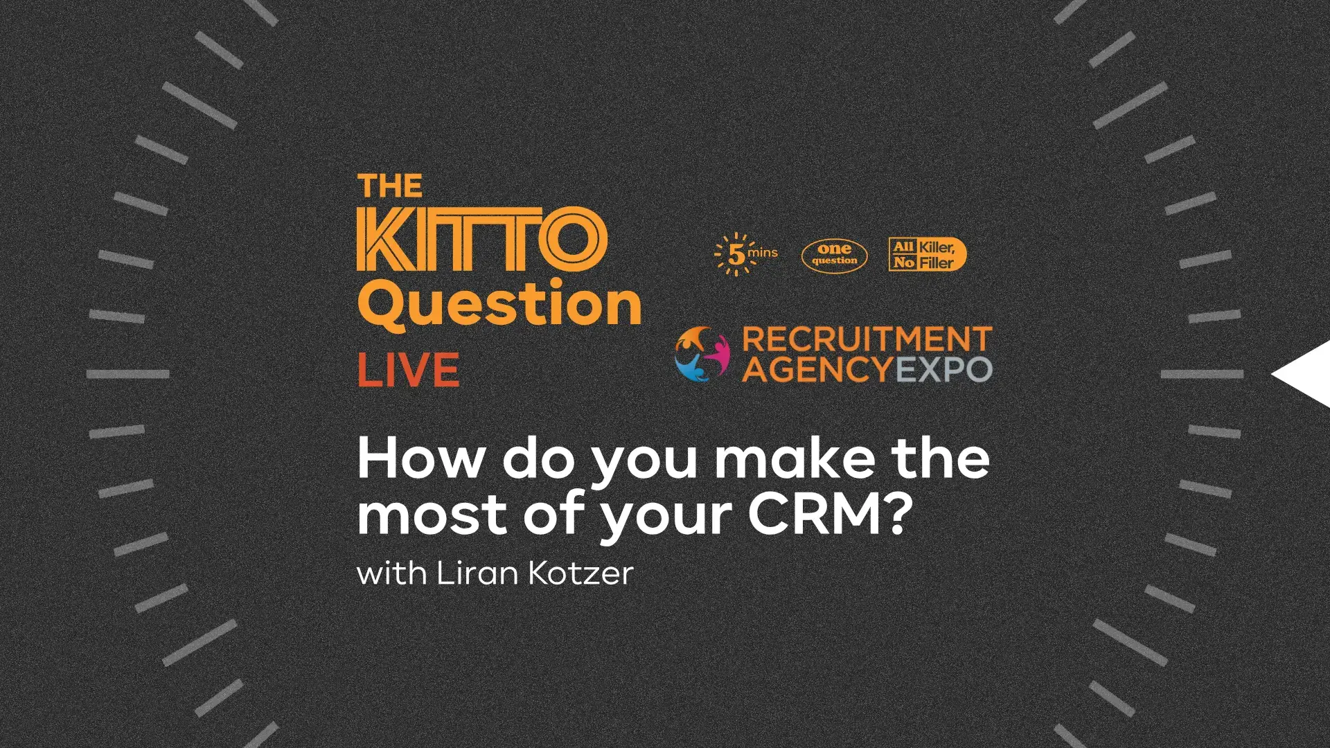 S1 E7: How Do You Make the Most of Your CRM? - Liran Kotzer (Live at RecExpo)
