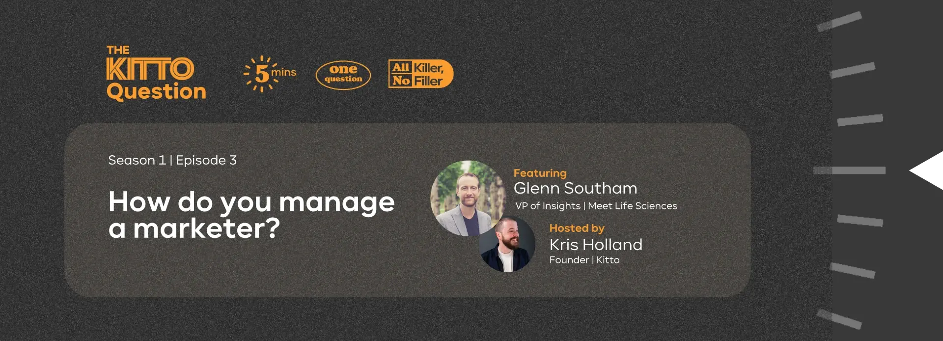 S1 E3: How Do You Manage a Marketer? - Glenn Southam