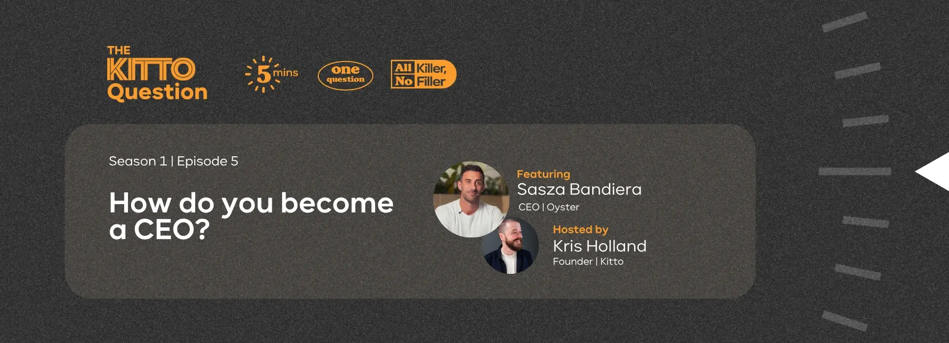 S1 E5: How Do You Become a CEO? - Sasza Bandiera