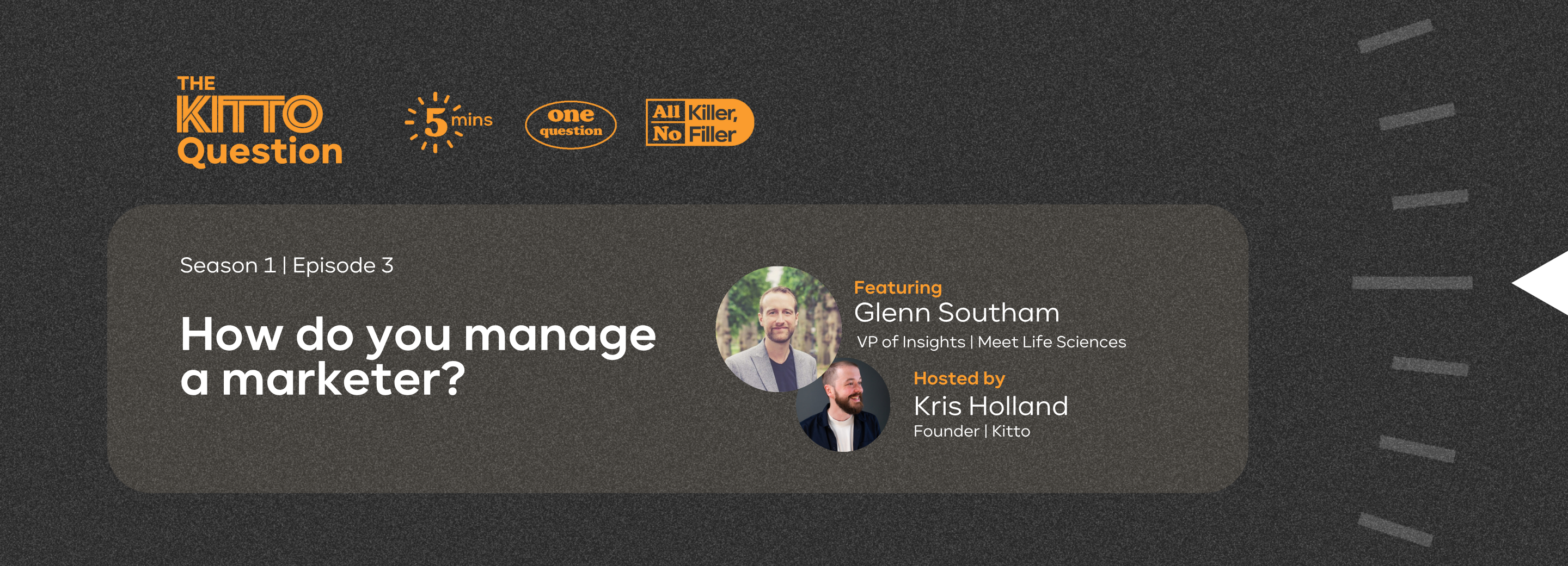 S1 E3: How Do You Manage a Marketer? - Glenn Southam